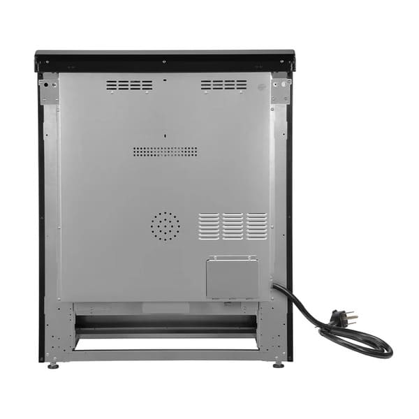 FORNO 2-Piece Appliance Package - 30-Inch Slide-In Induction Range and 36-Inch French Door Refrigerator in Black with Antique Brass Handle FBDL-014-13CAUS - MyBBQDirect