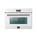 FORNO Oliena Espresso Black 24″ 1750 Watt Compact Oven & 1000 Watt Microwave, 1.6 cu. ft. - FMWDR3093-24BLK