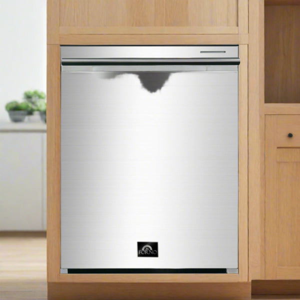 Forno Dishwasher placed under the shelves