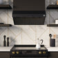 Forno Espresso Package - 30" Electric Range and Range Hood in Stainless Steel, Black, or White with Accents