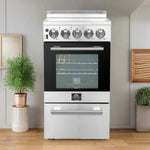 forno 20 inch electric range placed indoors