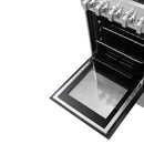 forno 20 electric range showcasing knobs