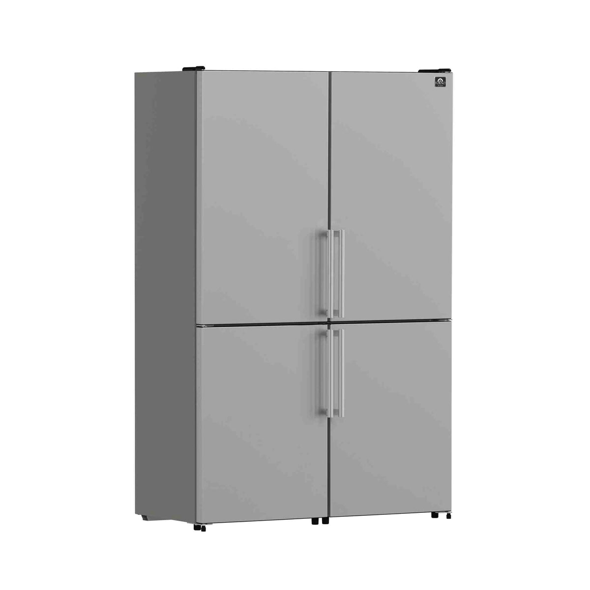 Forno Espresso Package - 30" Induction Range and 46.8" Refrigerator in Stainless Steel, FBDL-008-01CAUS