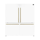 FORNO Milano Espresso Package - 62-Inch, 34.4 cu. ft. Refrigerators with Bottom Freezers