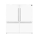 FORNO Milano Espresso Package - 62-Inch, 34.4 cu. ft. Refrigerators with Bottom Freezers