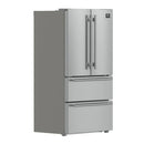 FORNO 2-Piece Appliance Package - 30-Inch Electric Range and 36-Inch French Door Refrigerator in Stainless Steel FBDL-013-03CAUS - MyBBQDirect