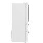 FORNO 2-Piece Appliance Package - 30-Inch Slide-In Induction Range and 36-Inch French Door Refrigerator in White with Stainless Steel Handle FBDL-014-08CAUS - MyBBQDirect