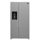 FORNO 2-Piece Appliance Package - 30-Inch Electric Range and 36-Inch Side by Side Refrigerator with Water Dispenser in Stainless Steel FBDL-013-04CAUS - MyBBQDirect