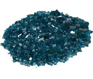 Majestic sapphire fire glass media