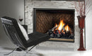 HBZDV4736 with herringbone brick liner and LOGF36 log set