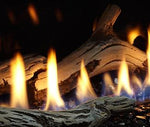 Majestic driftwood log set