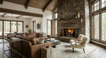 Majestic Biltmore open wood fireplace