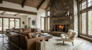 Majestic Biltmore open wood fireplace