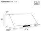 Kucht 5-Piece Appliance Package - 36-Inch Dual Range, 36-Inch Panel Ready Refrigerator, Under Cabinet Hood, Panel Ready Dishwasher, & Microwave Drawer