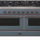 ILVE majestic II 60" lit burner in grey