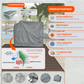 Tagwood COVE03 cover features - 3 layer protection, water resistant, breathable, heat and cold resistant, UV protection