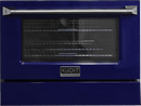 Kucht 30-Inch Pro-Style Dual Fuel Range in Stainless Steel with Blue Oven Door KDF302-B