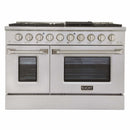 Kucht 48-Inch Pro-Style Dual Fuel Range in Stainless Steel KDF482-S