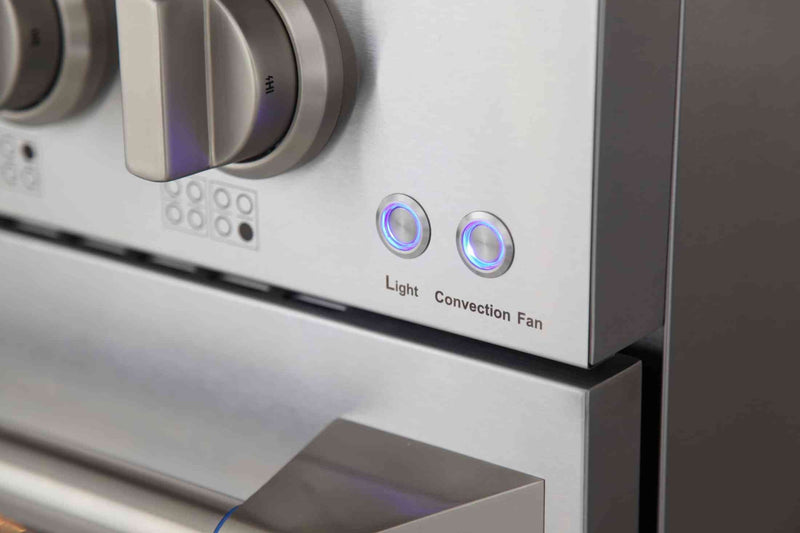 Kucht 48-Inch Pro-Style Dual Fuel Range in Stainless Steel KDF482-S