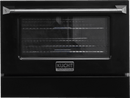 Kucht 36-Inch Pro-Style Dual Fuel Range in Stainless Steel with Black Oven Door KDF362-K