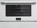 Kucht 36-Inch Pro-Style Dual Fuel Range in Stainless Steel with White Oven Door KDF362-W