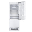 Kucht 30-Inch 17 Cu. Ft. Built-In Refrigerator in Custom Panel Ready, Bottom Freezer, Counter Depth KR300SD
