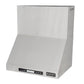 Kucht 36-Inch Wall Mounted Range Hood 900 CFM in Stainless Steel & Silver KRH3621A