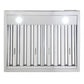 Kucht 36 in. Wall Mounted Range Hood Under Cabinet in Stainless Steel KRH3621A