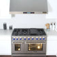 Kucht 48 in. Professional Under Cabinet Range Hood in Stainless Steel KRH4820A