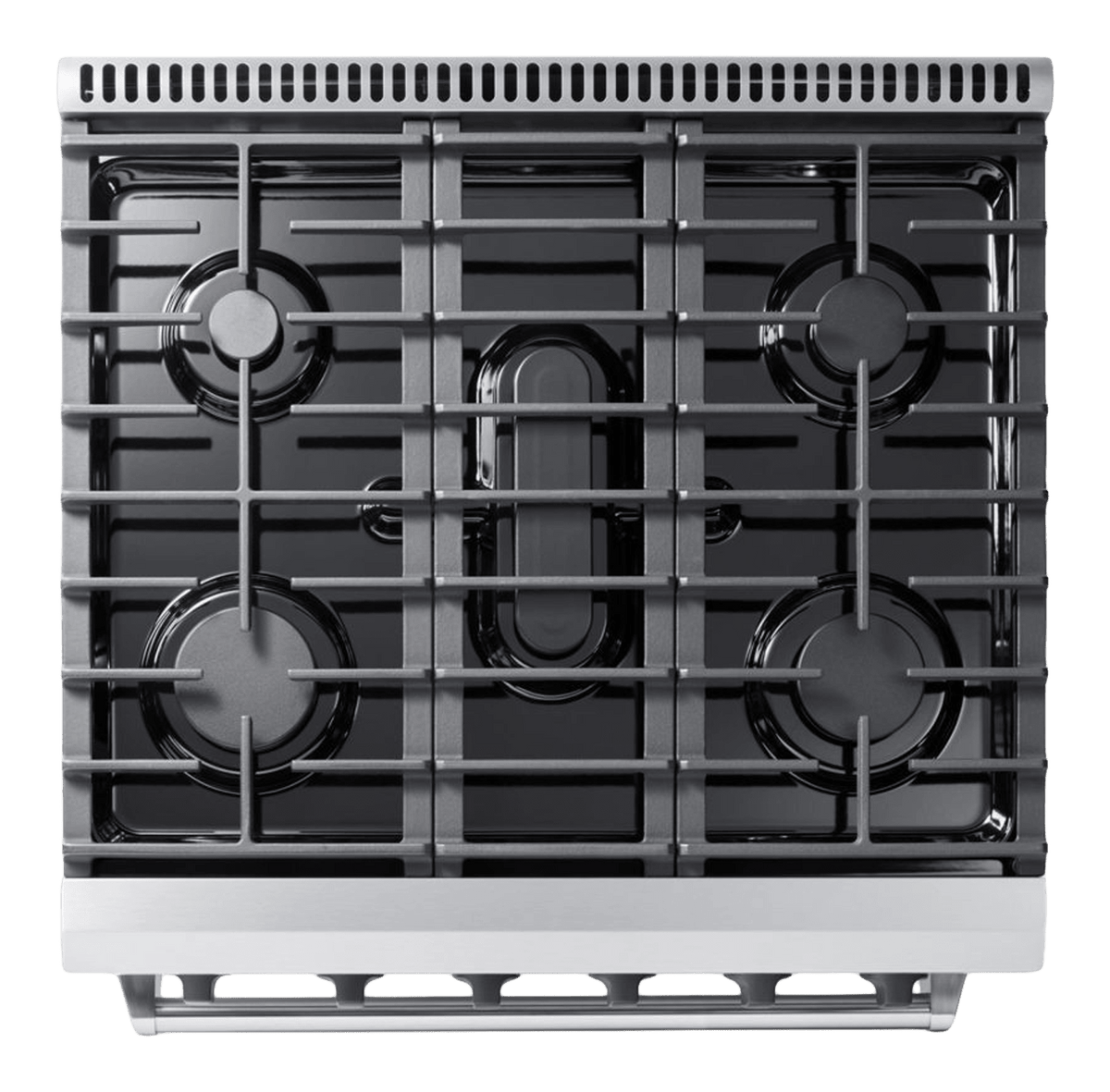 Thor Kitchen 30-Inch Gas Range with 5 Burners, 4.55 cu. ft Oven in Stainless Steel (LRG3001U)