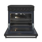 Thor Kitchen 36 Inch L-Series Professional Gas Range in Black (LRG3601UB)