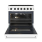 Thor Kitchen 36 Inch L-Series Professional Gas Range in White (LRG3601UW)