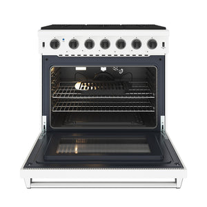 Thor Kitchen 36 Inch L-Series Professional Gas Range in White (LRG3601UW)