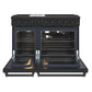 Thor Kitchen 48 Inch L-Series Professional Gas Range in Black (LRG4807UB)