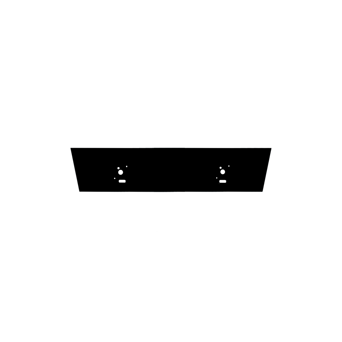 Le Griddle OML75BKPNL Matte Black Front Panel for 30" Pro Series Griddle - MyBBQDirect