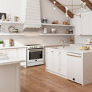 Forno Espresso Package - 30" Electric Range and Range Hood in Stainless Steel, Black, or White with Accents