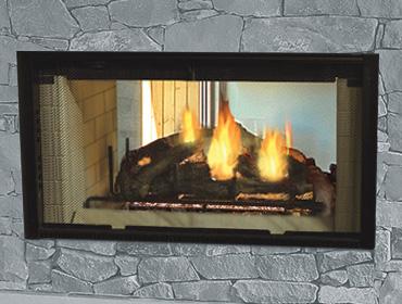Majestic Designer Series wood-burning fireplace
