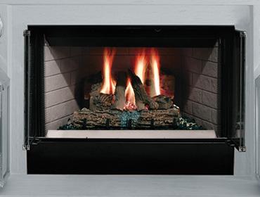 Majestic Sovereign wood-burning fireplace