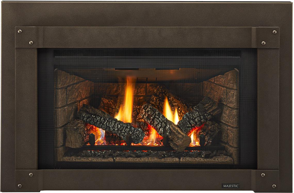 Majestic Trilliant Series gas fireplace insert