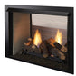 Monessen Lo-Rider see-through firebox with Natural Blaze log set, unit only