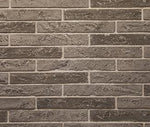 Monessen Lo-Rider firebox multitonal gray stacked traditional brick liner