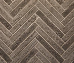 Monessen Lo-Rider firebox multitonal gray herringbone brick liner