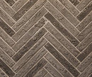 Monessen Lo-Rider firebox multitonal gray herringbone brick liner