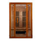 Golden Designs Maxxus 2-Person Low EMF Under 8MG FAR Infrared Sauna Canadian Hemlock - MX-J206-02S