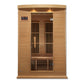 Golden Designs Maxxus 2-Person Near Zero EMF Under 2MG FAR Infrared Sauna Canadian Hemlock - MX-K206-01-ZF