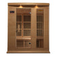 Golden Designs Maxxus 3-Person Near Zero EMF Under 2MG FAR Infrared Sauna Canadian Hemlock - MX-K306-01-ZF
