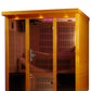 Golden Designs Dynamic Monaco 6-person Ultra Low EMF Under 3MG FAR Infrared Sauna Canadian Hemlock - DYN-6996-01