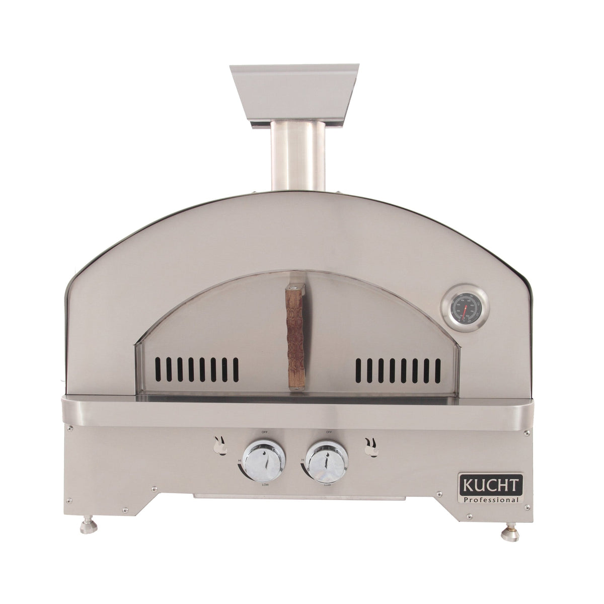 Kucht Napoli Countertop & Gas Powered Outdoor Oven in Stainless Steel NAPOLI-S