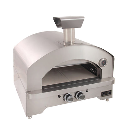 Kucht Napoli Countertop & Gas Powered Outdoor Oven in Stainless Steel NAPOLI-S