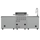 FORNO Bulnes Outdoor Kitchen 30-Inch BBQ 60,000 BTU, with Sear, Rotisserie Infrared Burners, 1.8 Cu.Ft. Beverage Center, & Black/White Countertops - MyBBQDirect